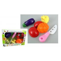 Žaislinės pjaustomos daržovės ir vaisiai “Fruit cutting ”